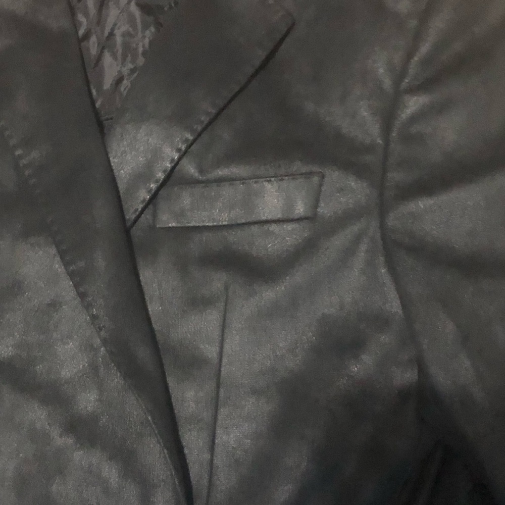 Mantoni Tony Blazer Men's 40 Black Button Up Sport Coat Milan Italy - Picture 6 of 9
